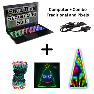Traditional + Pixel Lights - Computer Run Show