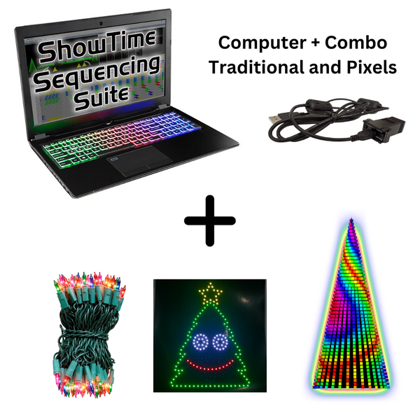 Traditional + Pixel Lights - Computer Run Show