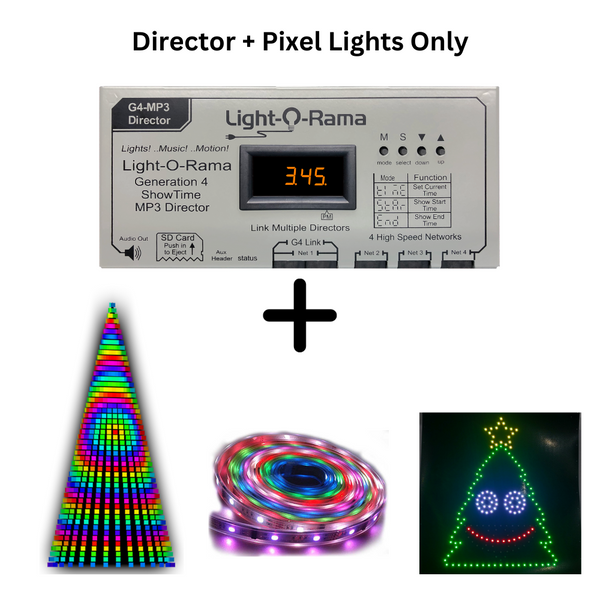 Pixel Lights Only - Director+ SD Card Run Show