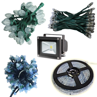 RGB Bullets, Squares, LumaDomes, Bulbs, Ribbons