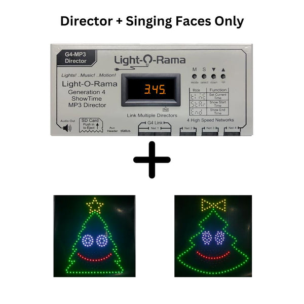 Singing Faces Only - Director + SD Card Run Show