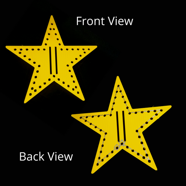 Prop Package (No Controller) - 18" Star Topper for Pixel Tree