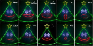 Singing RGB Christmas Tree - Felix