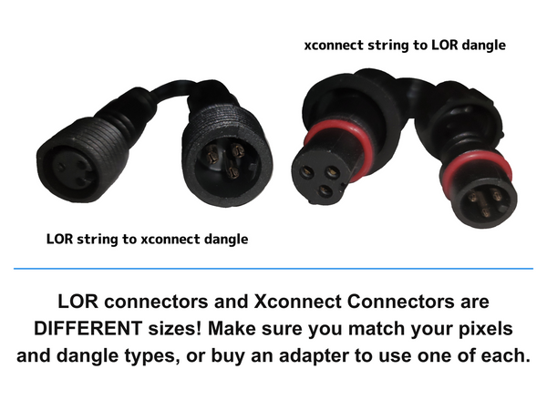 Adapter-XCONNECT Dangle to LOR Pixels