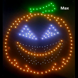 Singing RGB Halloween Pumpkin - Max