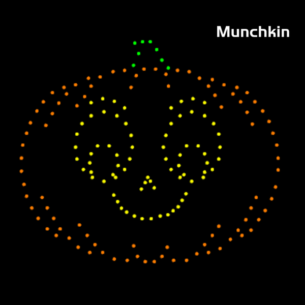 Singing RGB Halloween Pumpkin - Munchkin