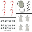 CPC Package - 4 Candy Canes & 4 Ghosts 'Swap a Prop' Package