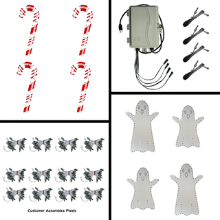 CPC Package - 4 Candy Canes & 4 Ghosts 'Swap a Prop' Package