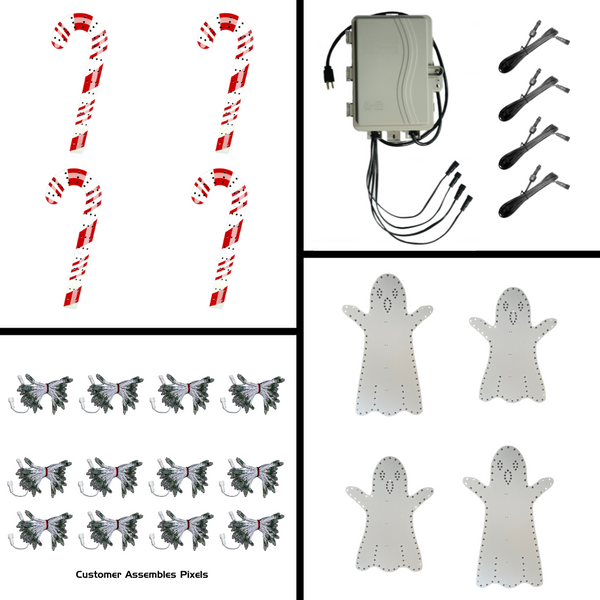 CPC Package - 4 Candy Canes & 4 Ghosts 'Swap a Prop' Package