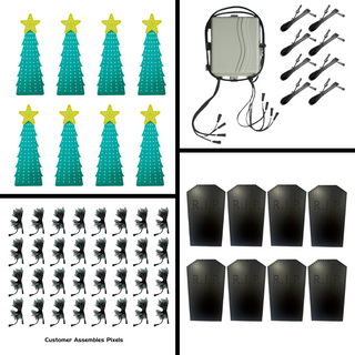 CPC Package - 8 Mini Trees & 8 Tombstones 'Swap a Prop' Package