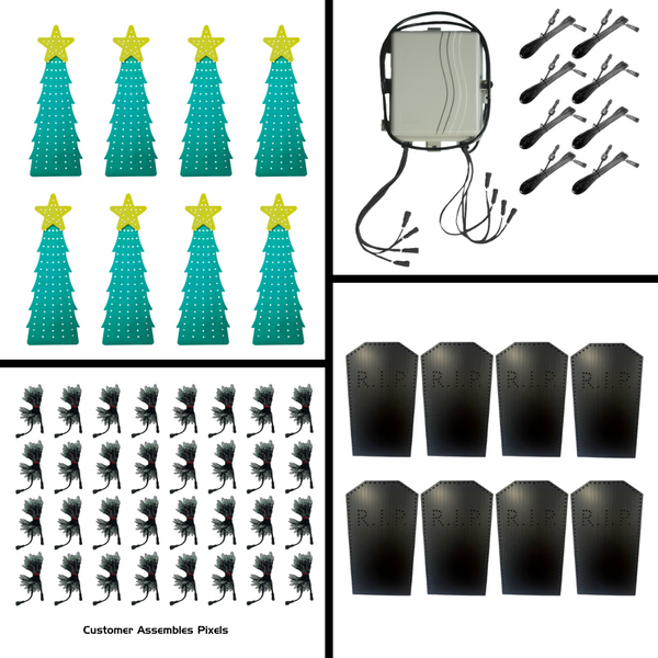 CPC Package - 8 Mini Trees & 8 Tombstones 'Swap a Prop' Package