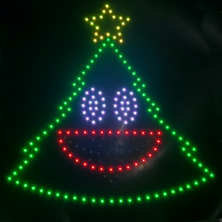 Singing RGB Christmas Tree - Felix