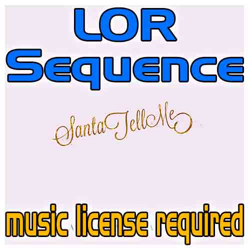 Sequence - Santa Tell Me - Ariana Grande