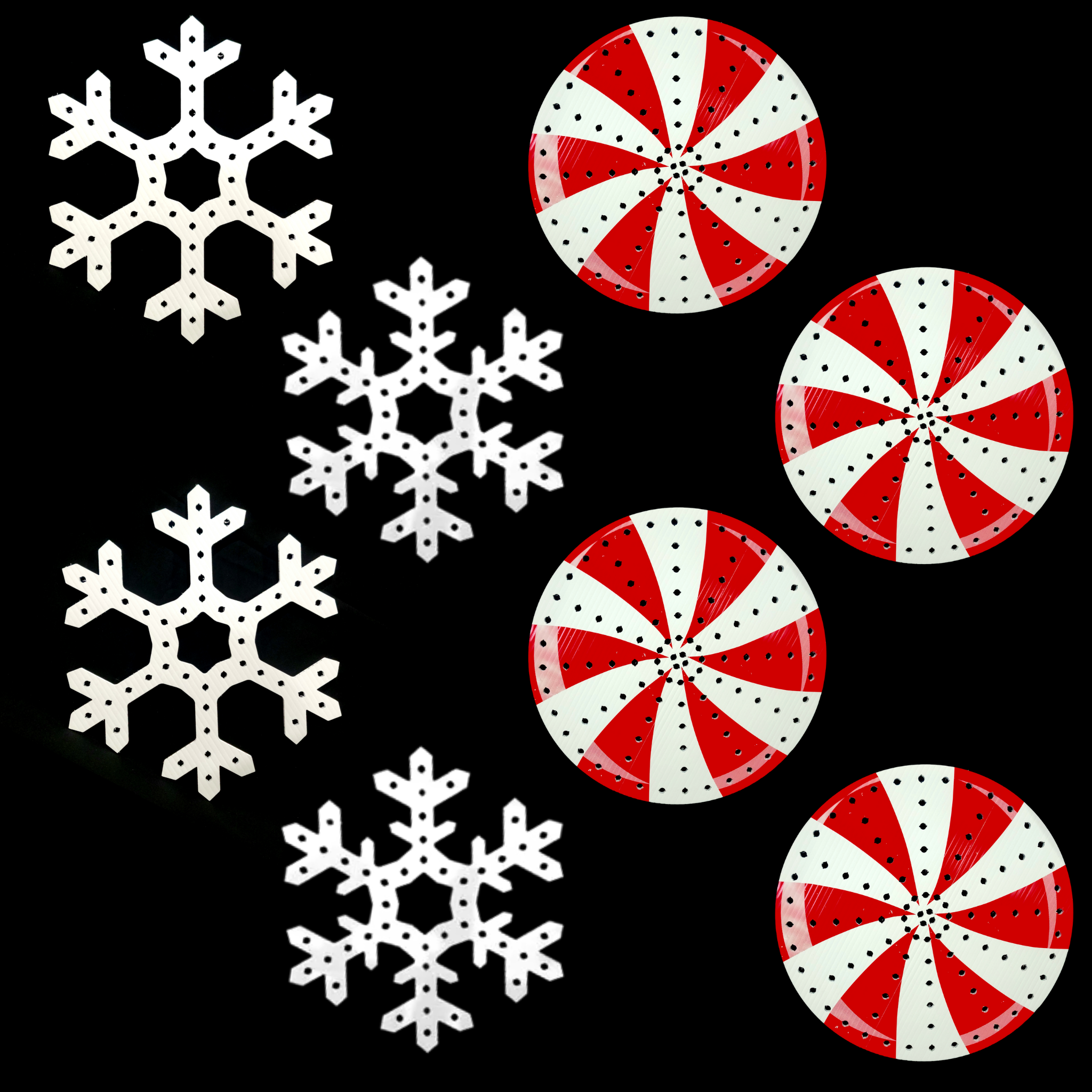 Wired Fancy Snowflakes