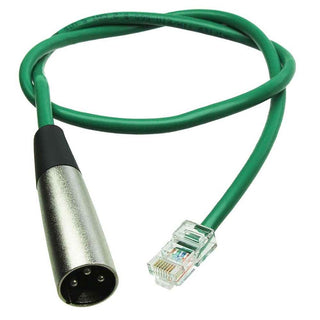 RJ-45 to XLR 3-pin Male