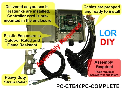 CTB16PC - Card Assembled (Complete Package)