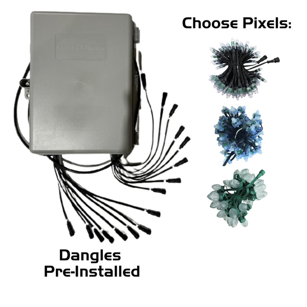 Aurora Core Controller Package with Pixels - 16x100