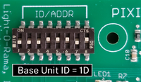 DIP switch settings