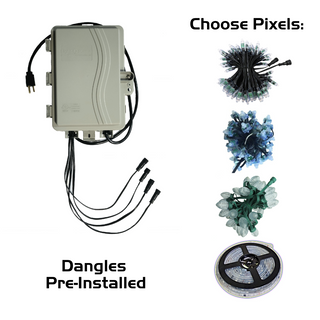 Pixie4 Controller Package with Pixels - 4x50