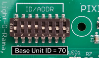DIP switch settings