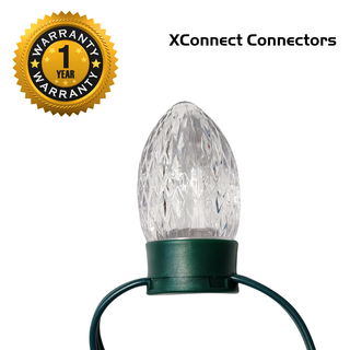 RGB Strings 12V - 50 Count Bulbs 6" - XCONNECT End Connector