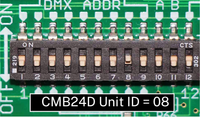 DIP switch settings