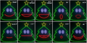 Singing RGB Christmas Tree - Elden - 0