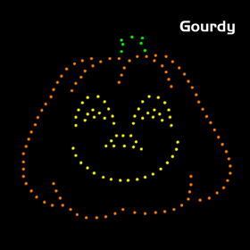 Singing RGB Halloween Pumpkin - Gourdy - 0