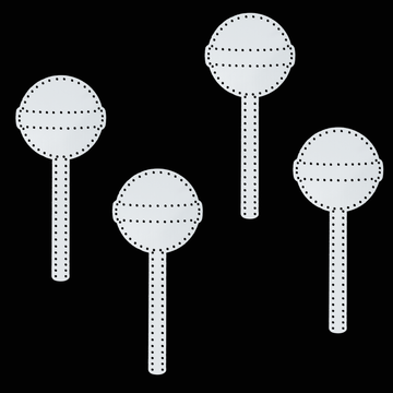 CPC Package - 4 Lollipops (Pixel Bright)