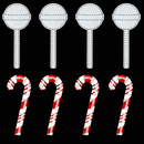 CPC MegaPack - 4 Lollipops + 4 Candy Canes (Pixel Bright)-1