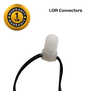 RGB Strings 12V - 50 Count LumaDome 4" - LOR End Connector