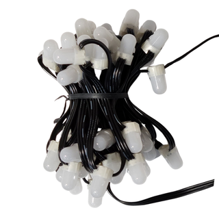 RGB Strings 12V - 50 Count LumaDome 4" - LOR End Connector