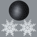 CPC MegaPack - 2 Crystal Snowflakes & 1 HD Diamond Mandala (Pixel Bright)-1