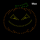 Singing RGB Halloween Pumpkin - Max-2