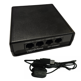 4 Port USB-RS485-HS Adapter & Filtered Cable (4 Networks)