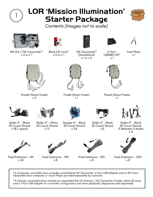 Mission Illumination - Christmas Starter Package