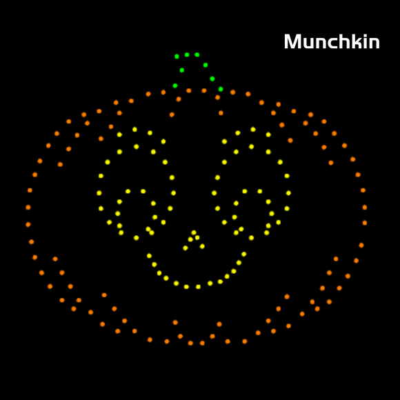 Singing RGB Halloween Pumpkin - Munchkin