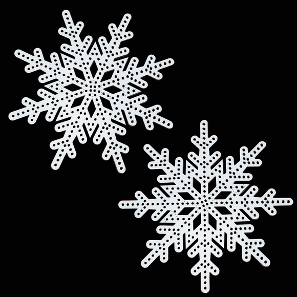 CPC Package - 2 Crystal Snowflakes (Pixel Bright)