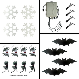 CPC Package - 4 Snowflakes & 4 Bat 'Swap a Prop' Package