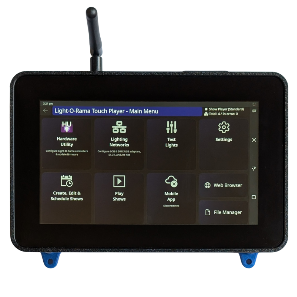 Touch Player Show Control Pre-Order