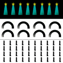CPC MegaPack - Mini Trees, Arches, and Pixel Stakes-1