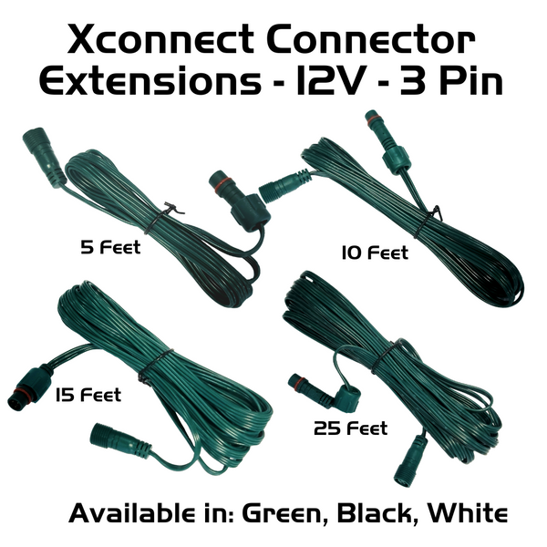 Pixel Extensions - 12V - 3 Pin - XCONNECT End Connector