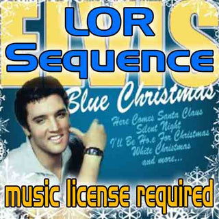 Sequence - Blue Christmas - Elvis Presley