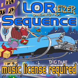 Sequence - Santa Drives A Hot Rod - Brian Setzer Orchestra