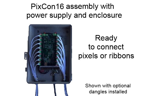 PixCon16 Controller - Assembled - 12 Volts