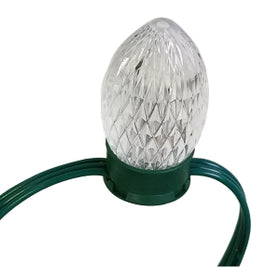 5 VOLT - Cosmic Color Bulb String with Dangle - For use with CCB or 5V RGB Controller - GARAGE SALE