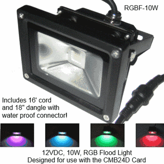 RGB Flood - 10 watts